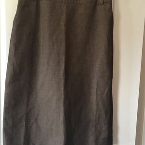 Banana Republic Dark Brown Pencil Skirt size 6